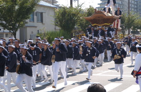 高石だんじり祭り 平成１５年度 新村