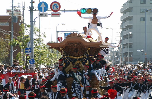 岸和田だんじり祭り 平成１6年度 春木地区 春木南