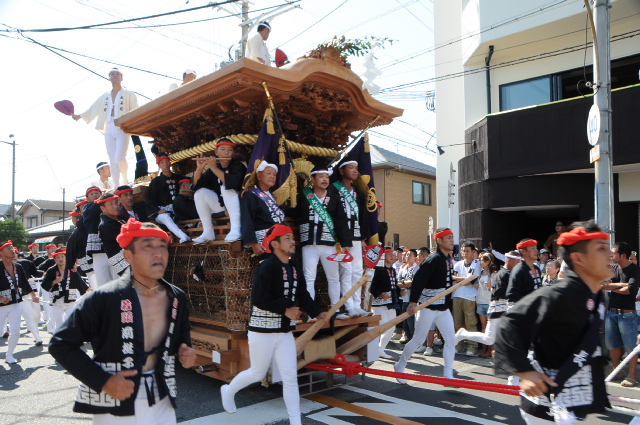 岸和田だんじり祭り 平成22年度 大工町