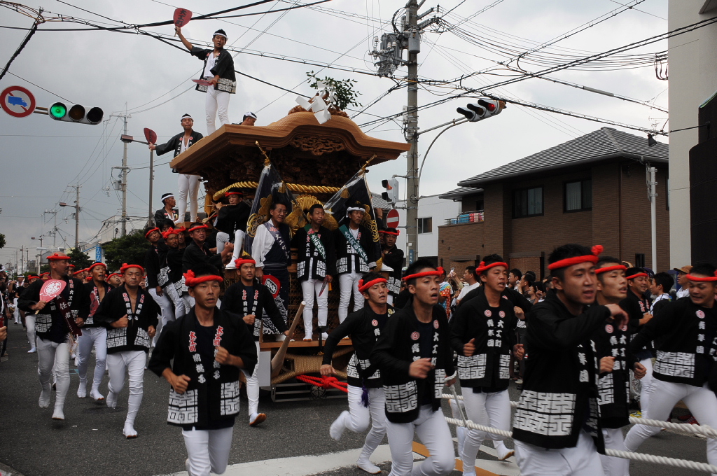 岸和田だんじり祭り 平成24年度 大工町