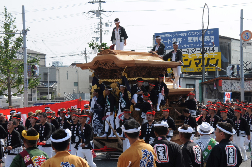 岸和田だんじり祭り 平成25年度 大工町