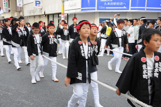岸和田だんじり祭り 平成25年度 八木地区 荒木町