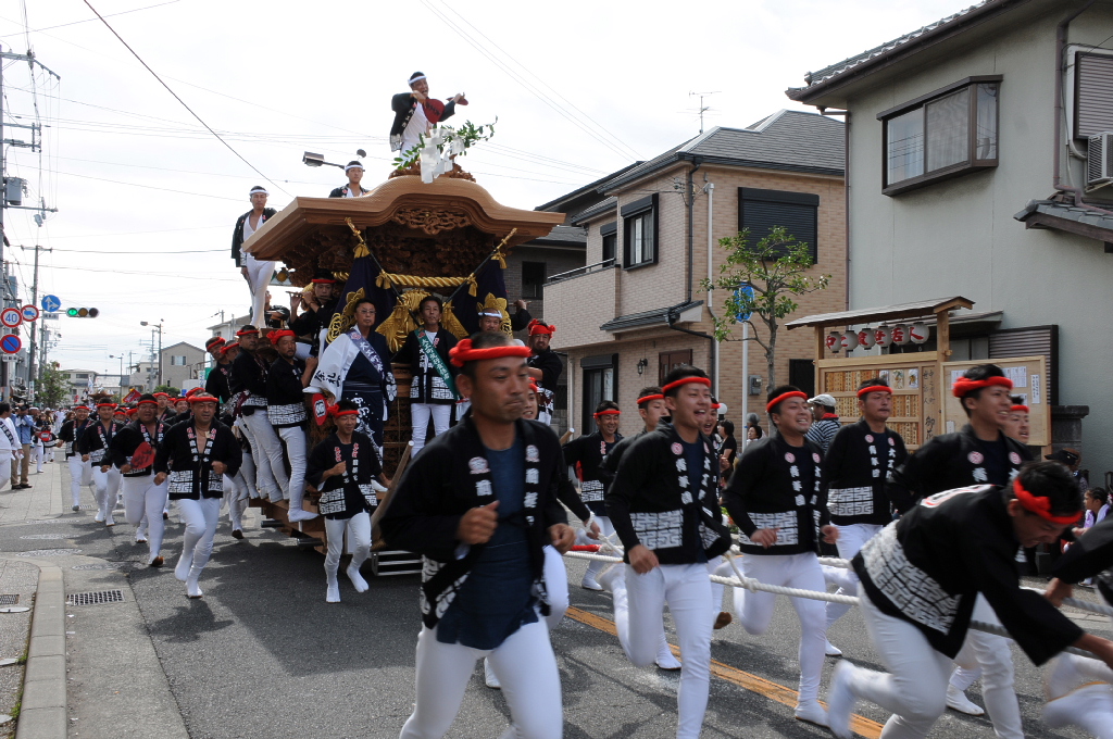 岸和田だんじり祭り 平成26年度 大工町