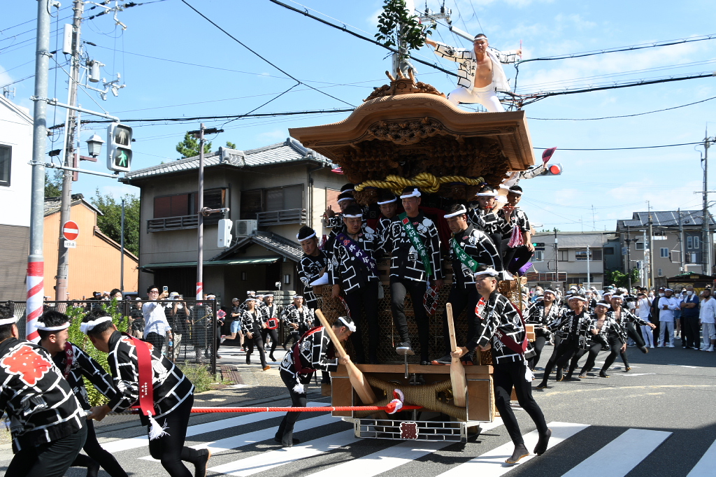 岸和田だんじり祭り 令和4年度 堺町